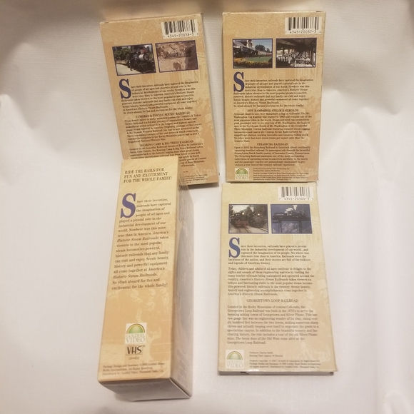 3 tapes of America's Historic Steam Railroads - Picture 9 of 9